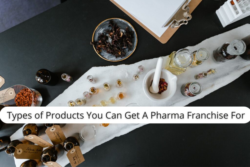 Types of pharma products